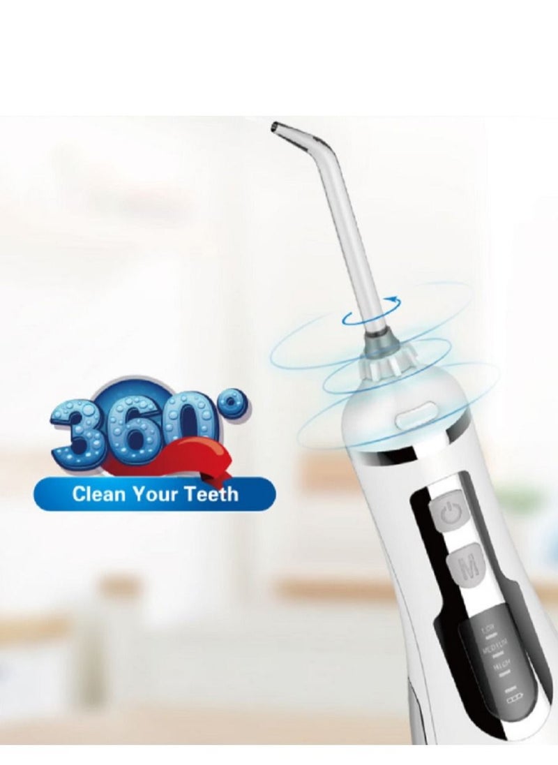 Portable Irrigators Water Flosser Travel Massage Clean Flossing USB Charging Flosser Cordless Waterpulse V500