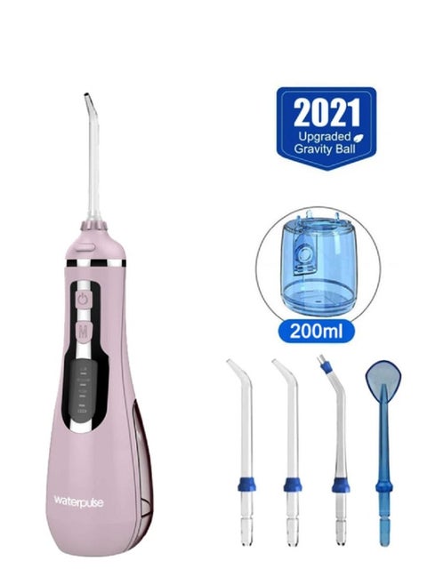 Portable Irrigators Water Flosser Travel Massage Clean Flossing USB Charging Flosser Cordless Waterpulse V500
