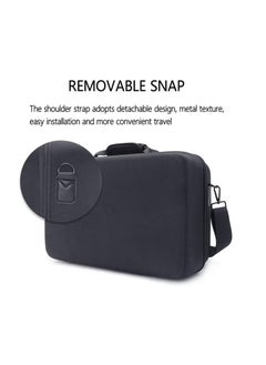 XiuWoo Storage Bag for PS5, Game Bonsole Box, Portable Handbag, Double Layer, Large capacity (black)  - Image 5