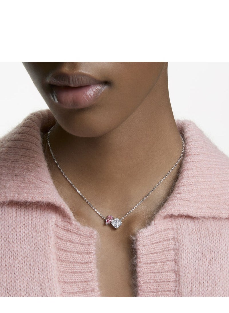 Swaro قلادة سواروفسكي الوردية لجذب الروح للنساء 5517115 - Image 2