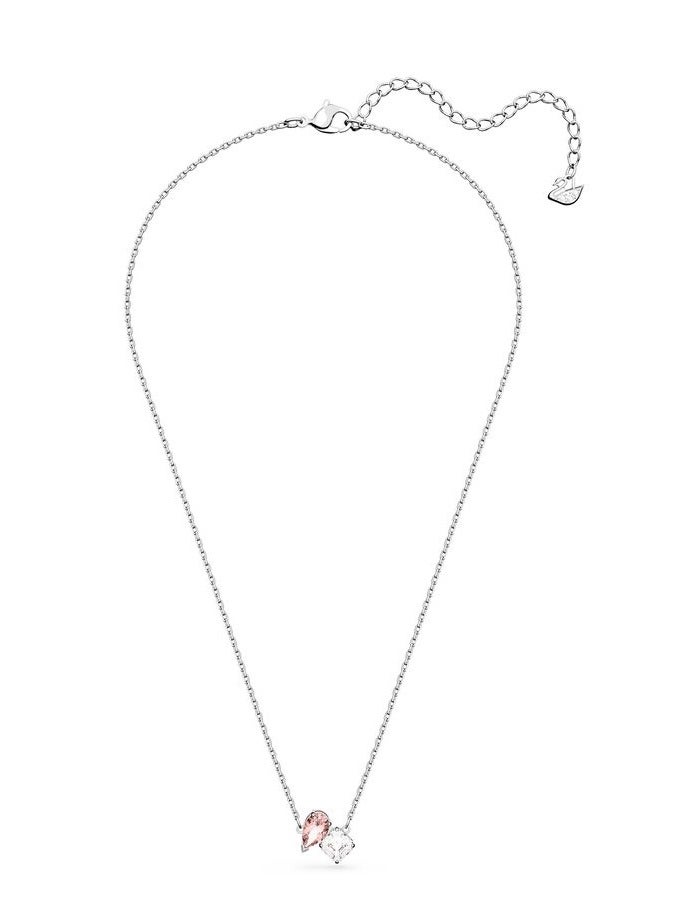 Swaro قلادة سواروفسكي الوردية لجذب الروح للنساء 5517115 - Image 3