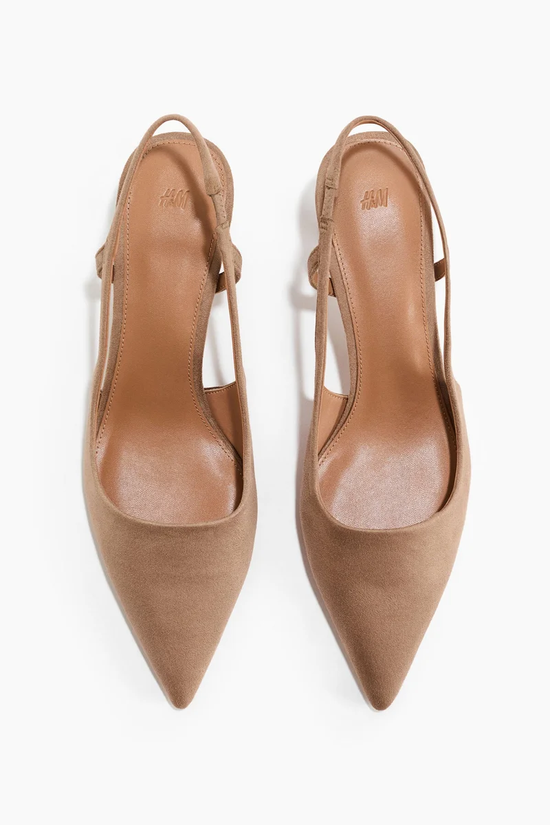 H&M  Kitten-heeled slingbacks for Women | Best Price UAE