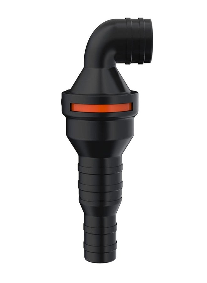 SEAFLO 90° Angled (1-1/4"-1½" in |1½" Out) Quick Disconnect Non-Return Check Valve-Inlet fits Both: 1-1/4 "& 1½" - Outlet:1-1/2" - Anti-Backflow Design, (1-Pack) - Image 3