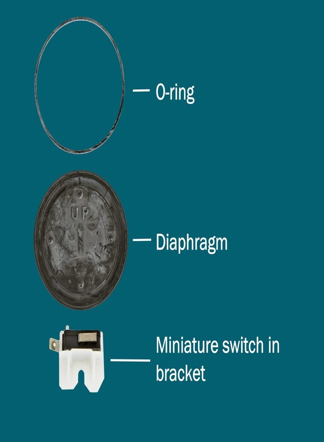 ليتل جايانت طقم إصلاح مفتاح غشاء مضخة الحوض SPRK-2 من ليتل جاينت بدون غلاف، أسود، 599320 - Image 2