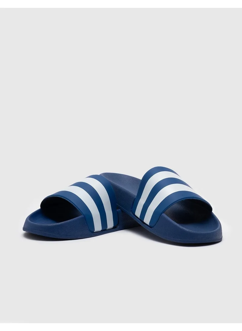 كاباني Blue - White Men's Slippers