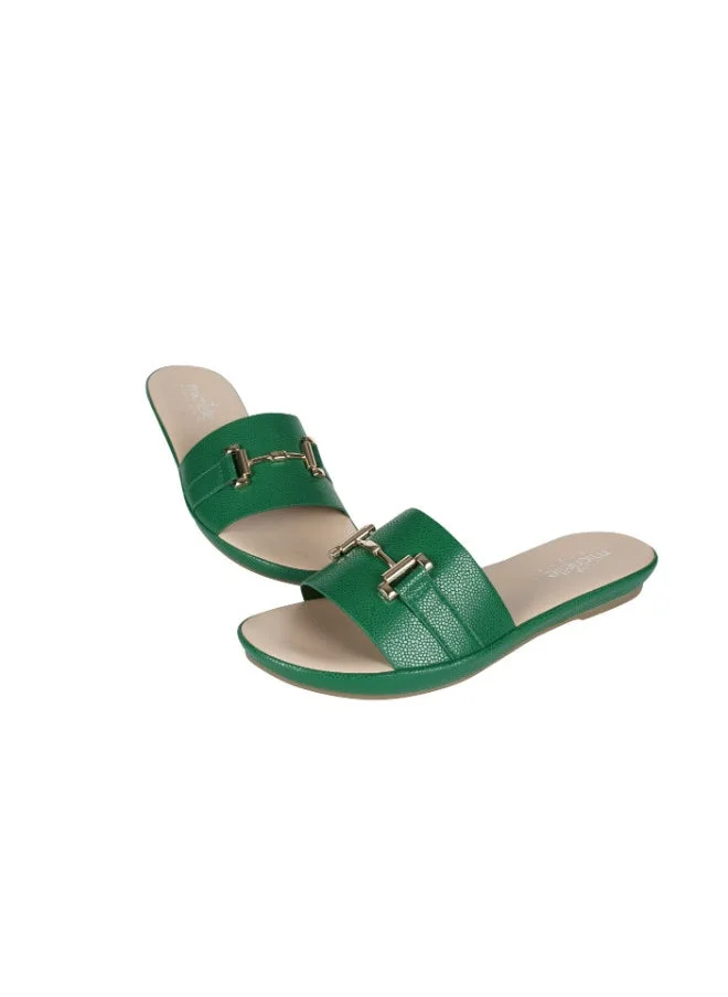 Michelle Morgan 092-2480 Michelle Morgan Ladies Low heel Sandals  114RC676 Green