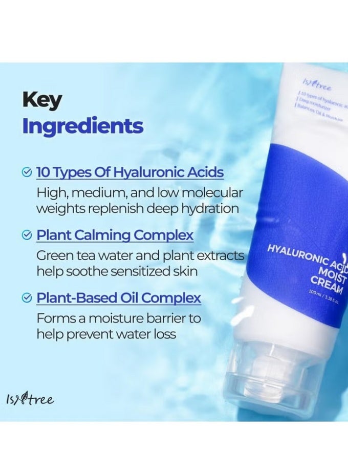 ايسنتري كريم مرطب بحمض الهيالورونيك - 100 مل - Image 4