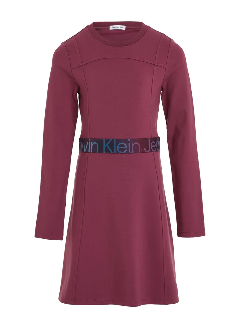 Calvin Klein Jeans Kids Logo Midi Dress