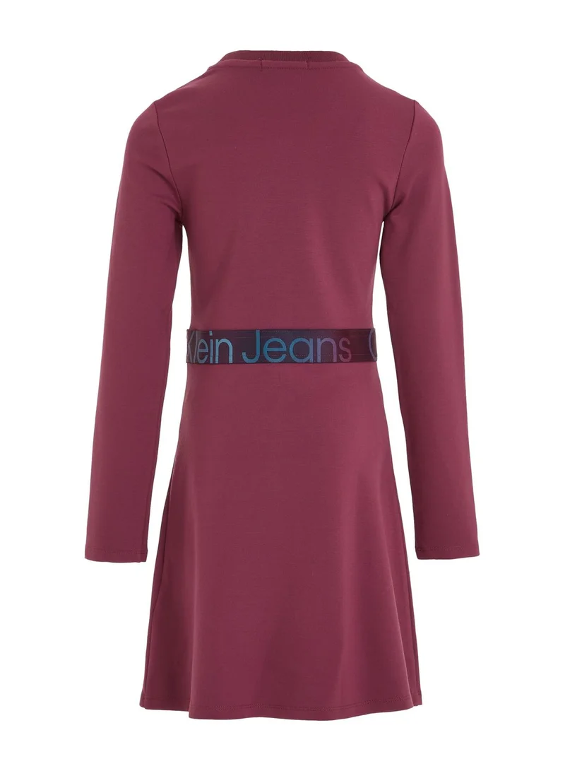 Calvin Klein Jeans Kids Logo Midi Dress