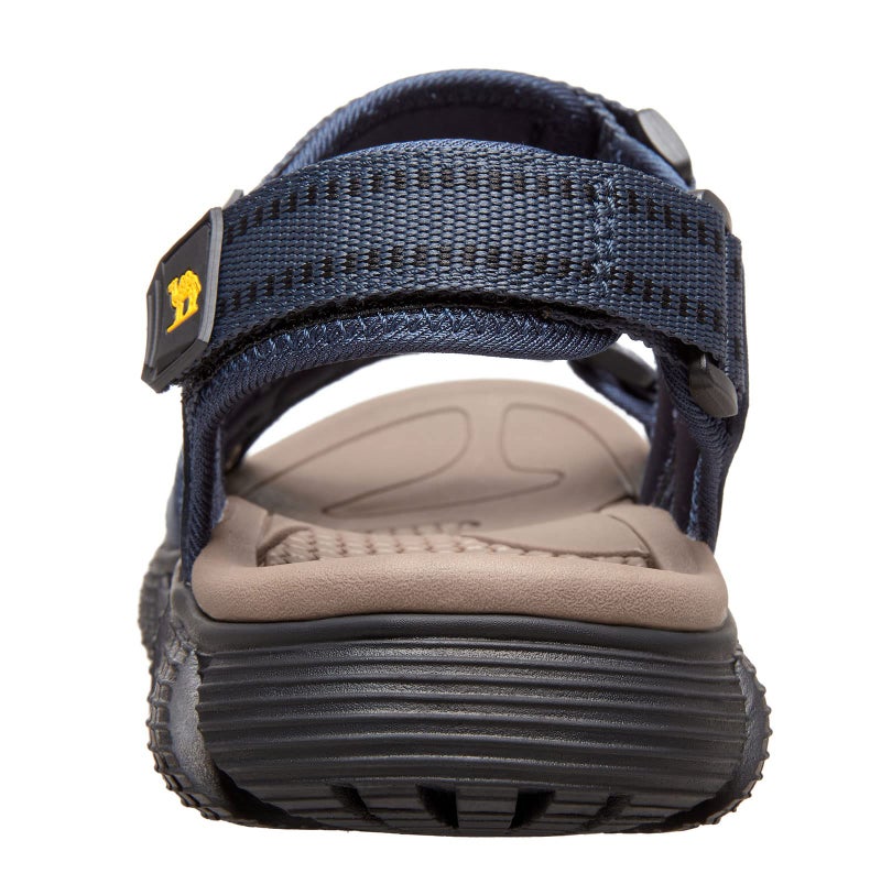 CAMEL CROWN Men's Waterproof Arch Support Hiking Sandals - Comfort Leather with Adjustable Straps - Athletic Outdoor Sandals for Summer Beach Trail Walking - Dark Blue 10 - Image 5