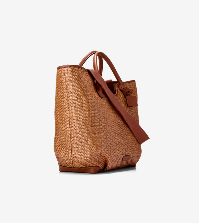 كول هان Women's Amagansett Straw Tote Bag