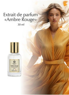 From France Аmbre Rouge 30ml - Floral Oriental Scent with Saffron & Jasmine - Luxury Fragrance - Long Lasting With Amber Wood Notes - pzsku/Z7E98B9A7079339FD8748Z/45/_/1723013474/f394bf7b-cb38-4a3e-88e7-904ec16373cd