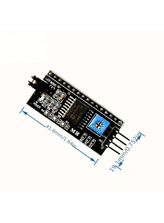 لوحة تحويل PCF8574 I2C من LCD1602 إلى LCD2004 للأتمتة والروبوتات - Image 2