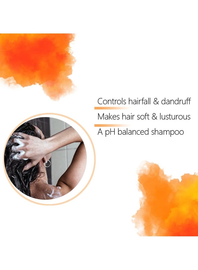 Sunny Herbals New & Improved pH Balanced Arnica Shampoo For Soft, Lustrous & Healthy Hair | Cantharis gives a Cool & Healthy Scalp | Brings Back Moisture & Shine With Fragrant Hair, 500 ml - Image 2