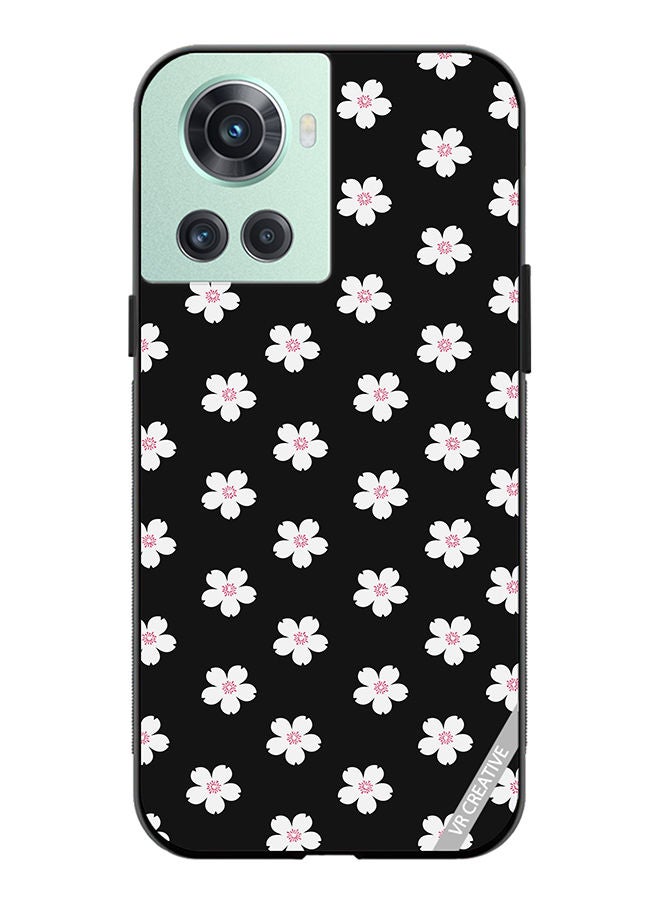 VR CREATIVE Protective Case Cover For OnePlus 10R Flower Design Multicolour - Image 1