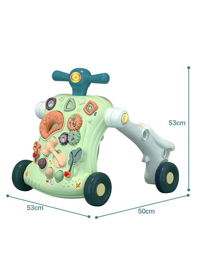 Occuwzz - 5-in-1 Baby Walker Sit to Stand Learning Walkers and Activity Table Center - Image 1