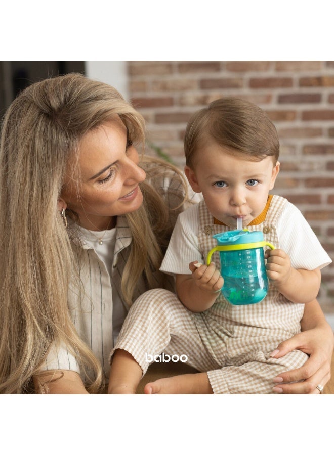 Baboo كوب مع شفاطة سيليكون وكرات وزن - لاغون فييستا - 300 مل - 9 شهور وما فوق - Image 4
