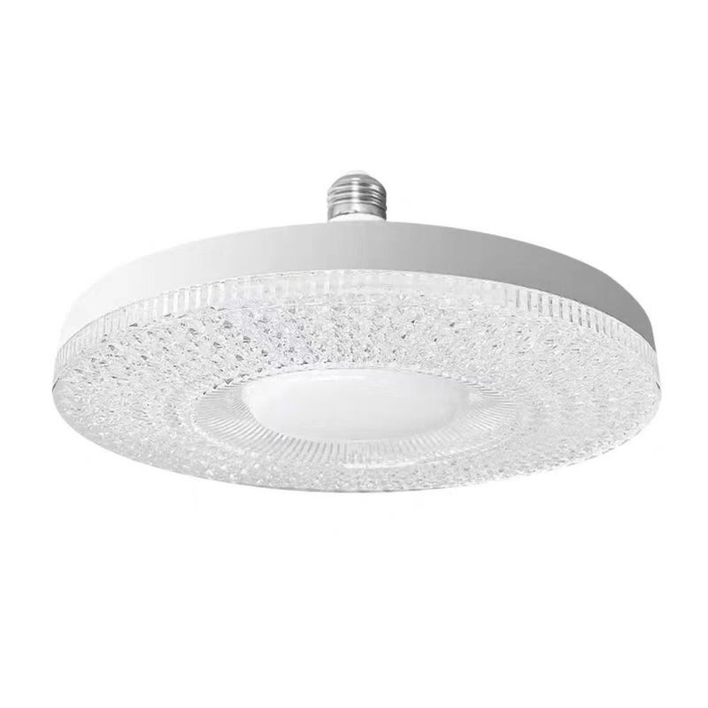 Ultra Bright LED UFO Ceiling Light 15cm 5.91 Inch E27 Socket Full Spectrum Wide Voltage 110-240V Semi Recessed Hanging Fixture for Home Office Mall - Image 2