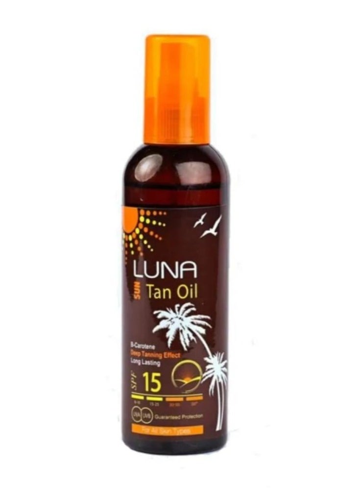 Luna Luna Sun Tan Oil SPF 15 -200 ML 