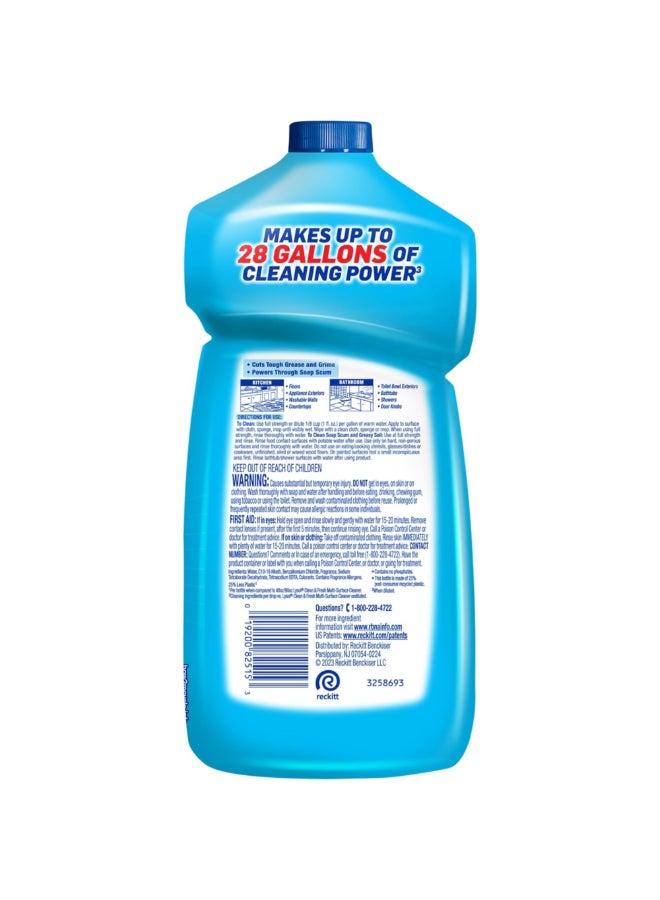 Lysol Power Clean Cool Adirondack Scented Concentrated Multi-Surface Cleaner 828 ml 7561525 - Image 2