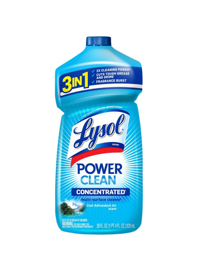 Lysol Power Clean Cool Adirondack Scented Concentrated Multi-Surface Cleaner 828 ml 7561525 - Image 1