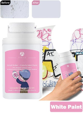 g21 ultra whitening 10x glutathione ASHILE Portable Wall Repair Paint Wall Mending Agent Wall Spackle with Roll Brush Wall Surface Hole Fill Quick and Easy Solution，Water Based &Low Odor Wall Paint with Roller Brush, Removing Wall Stains Fine Lines & Firmness Peptides | BGT Innovations Size:1 Gram