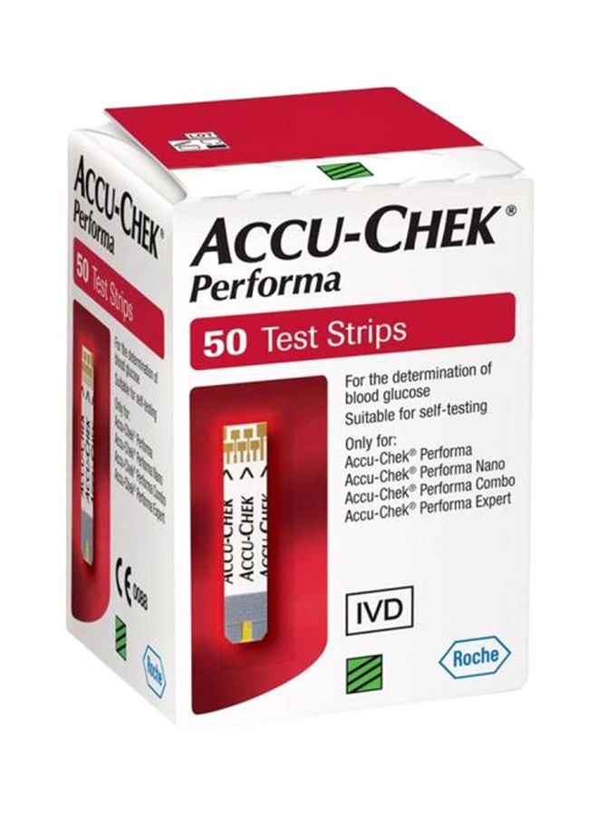 ACCU-CHEK 50-Piece Performa Test Strips Set - Image 1