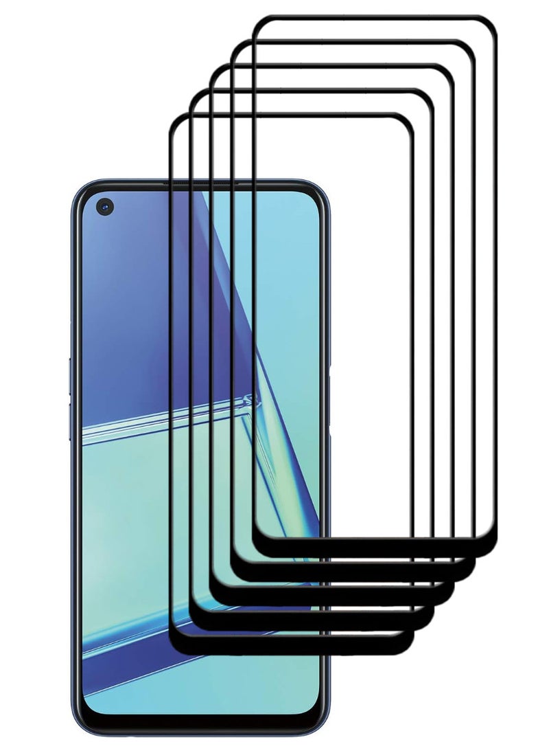 ACLIX 5 Pieces Antistatic ESD Dustproof Premium Quality High Definition Tempered Glass Screen Protector Designed For Oppo A52 - Image 1