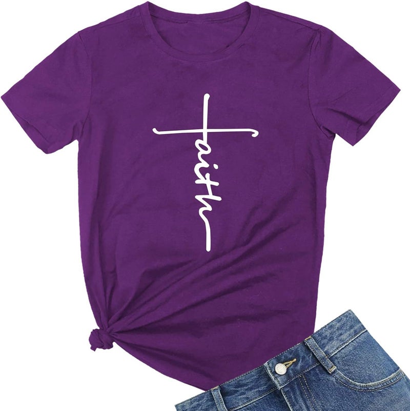 Pure Cotton Size Letter Line Pattern Printed T-Shirt Women'S Short Sleeve Summer Round Neck - Image 5
