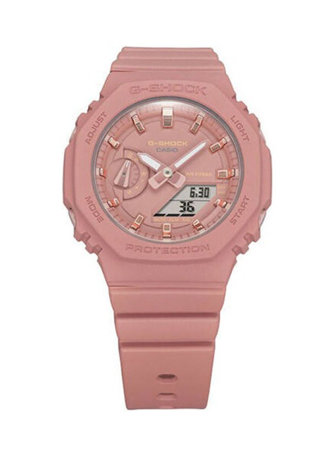 CASIO Unisex Resin Analog+Digital Wrist Watch Gma-S2100-4A2Dr - Image 1