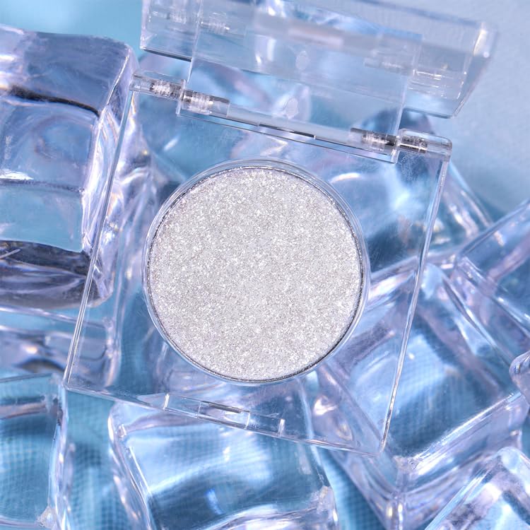 YABINA 10 Colors Baked Shimmer Metallic Long Lasting Eyeshadow Palette Makeup Cosmetics (01) - Image 4