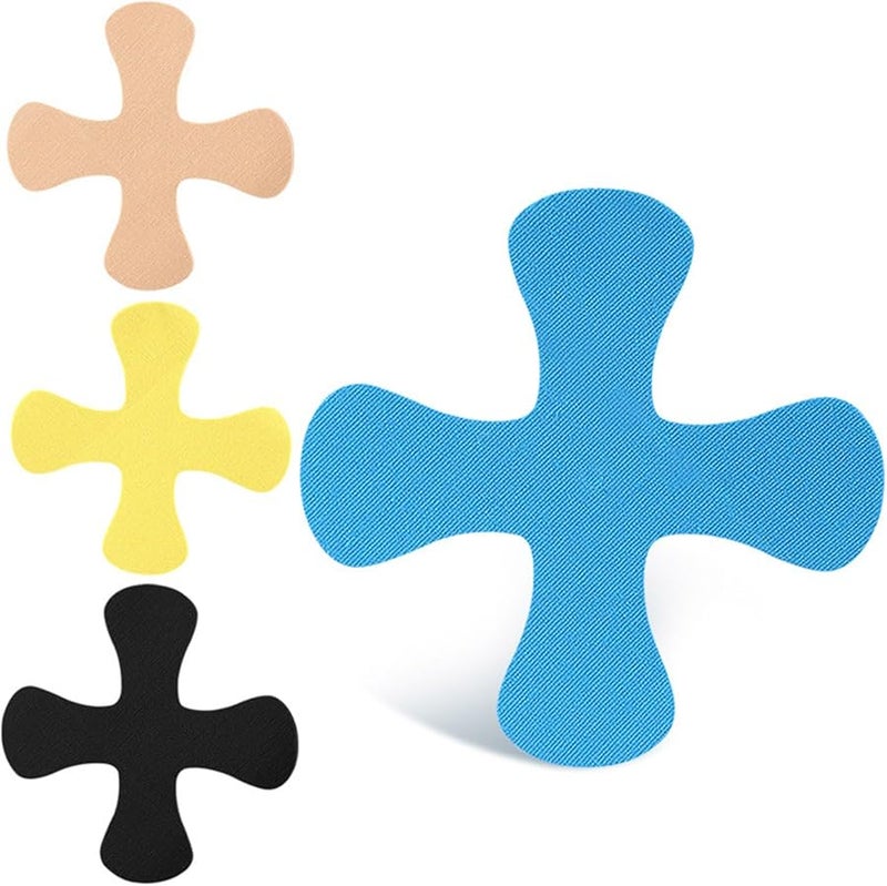 مجموعة سوداء من 10 مثبتات غير مرئية لرباط متتبع اللياقة البدنية متوافقة مع أجهزة استشعار الجيم - Image 5