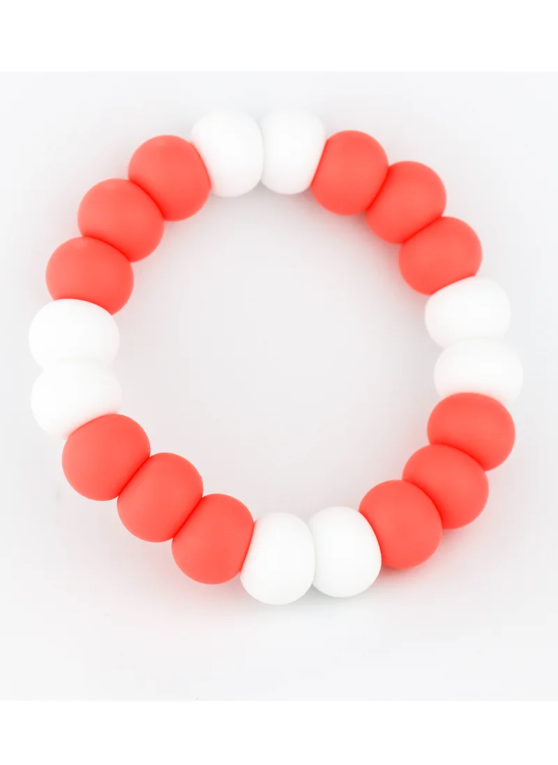 Desert Chomps Desert Chomps Solo Summer Time Teether - Coral & Pearls