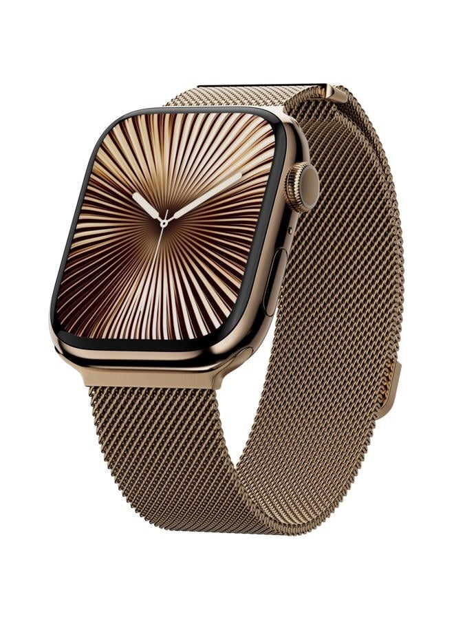 MAGEASY Milanese Band for Apple Watch Series 11, SE3 - Magnetic iWatch Bands for Women, Strong Magnets | for 38mm 40mm 41mm 42mm Apple Watch 1-7/8/9/10/11/SE/SE2/SE3 - Image 1