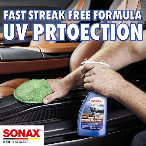 SONAX Xtreme Plastic Detailer Interior and Exterior 500 ml | All-in-One Cleaner, Conditioner, Protectant & Shine Restorer | Car Surface | Premium Car Cleaning Accessories - Image 5