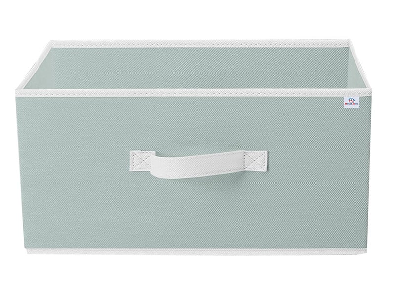 Kuber Industries Heart Home Non-Woven Rectangular Flodable Cloth Storage Box, Pack of 2 (Grey)-HS40HEARTH23893  - Image 3