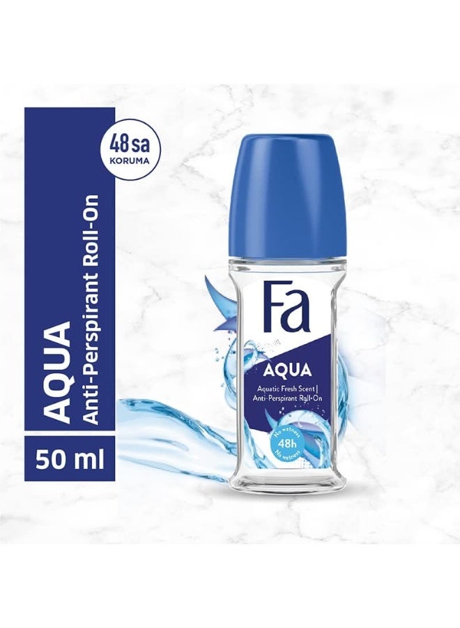 Fa Deodorant Roll On 50 Ml Aqua - Image 2