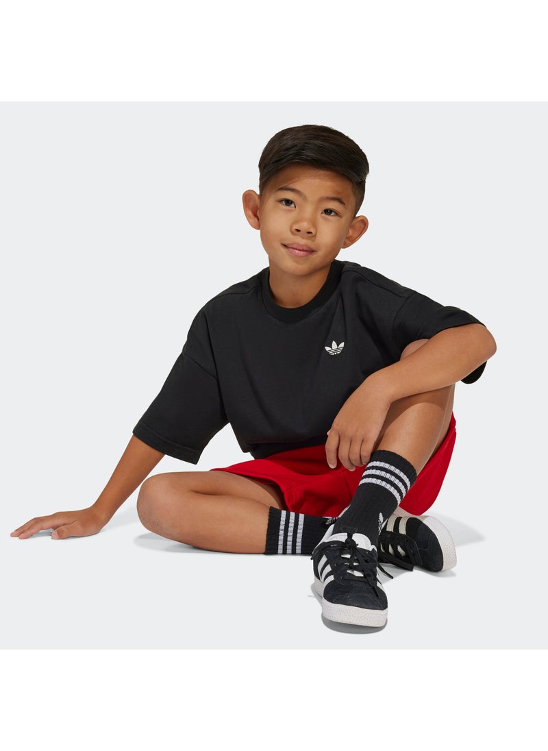 adidas Originals - Kids Adidas X Disney Minnie Mouse Shorts And T-Shirt Set - Image 1