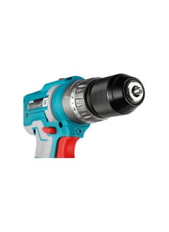 TOTAL Super Total 20V Lithium-ion Rechargeable Cordless Impact Drill - 0-1500 RPM, 45Nm Torque, 2-Speed Gear, Keyless Chuck, LED Light - Includes 1 Cr-V Bit & 3 Drill Bits (Battery & Charger Sold Separately)  - Image 4
