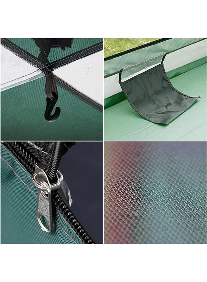 Y&D Pop Up Tents for Camping, 2-4 Person Camping Tents with Quick Setup Folding Pop Up Tent | Backpacking Tent for Hiking, Travel, or Beach | Inflatable Tents for Camping  Waterproof Tent for Beach Automatic - Image 3