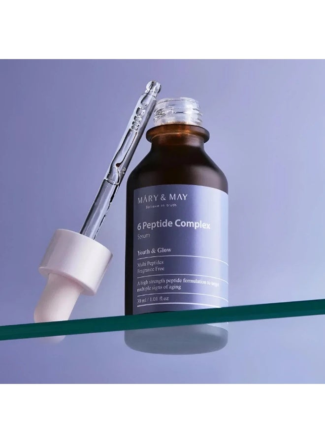 MARY & MAY Serum 6 Peptide Complex By Mary & May - 30ml - Image 3