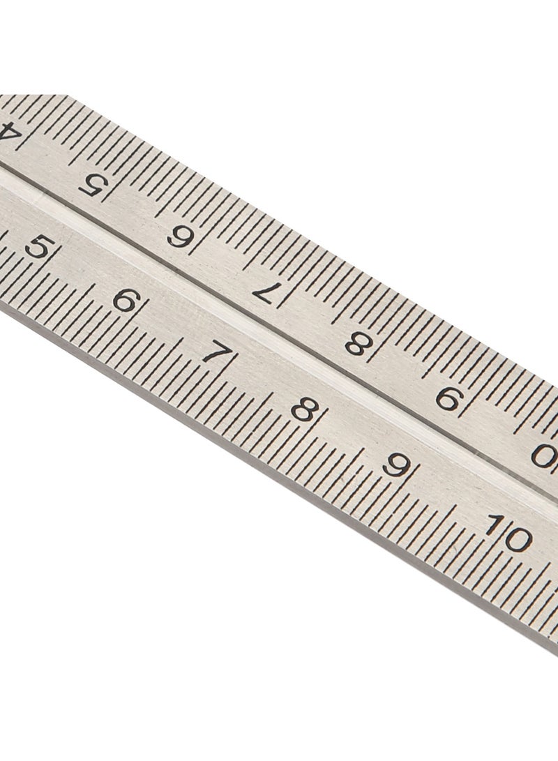 KSEIBI Stainless Steel Combination Ruler, Multi-tool, square, depth gauge, height gauge, plumb level, scriber, and level/ Leveling &Marking &Measurement Tool/Carpentry Tool/Surveying Equipment  - Image 3