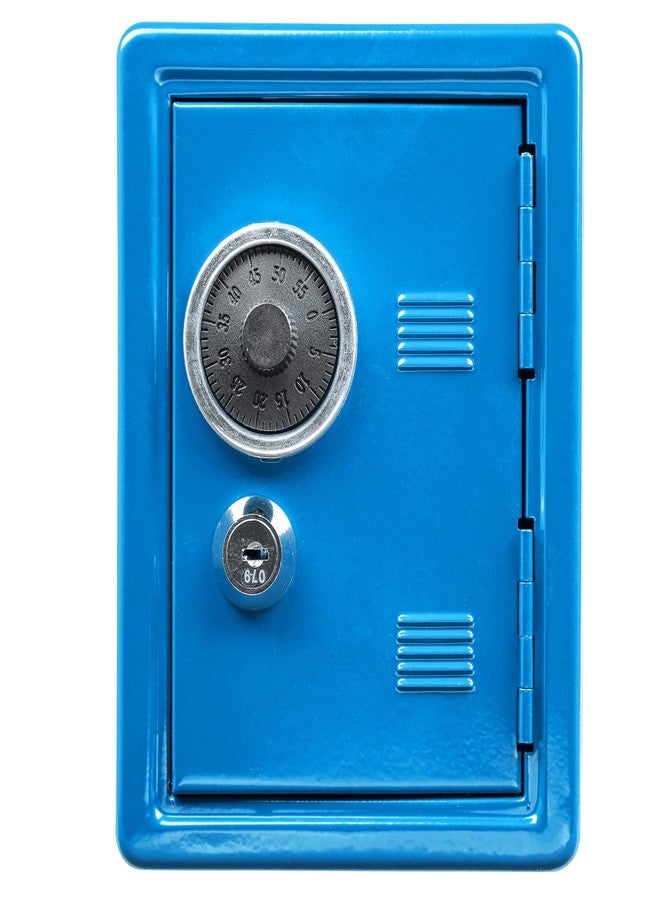IDENA Money Safe 120 x 105 x 160 mm Blue - Image 2
