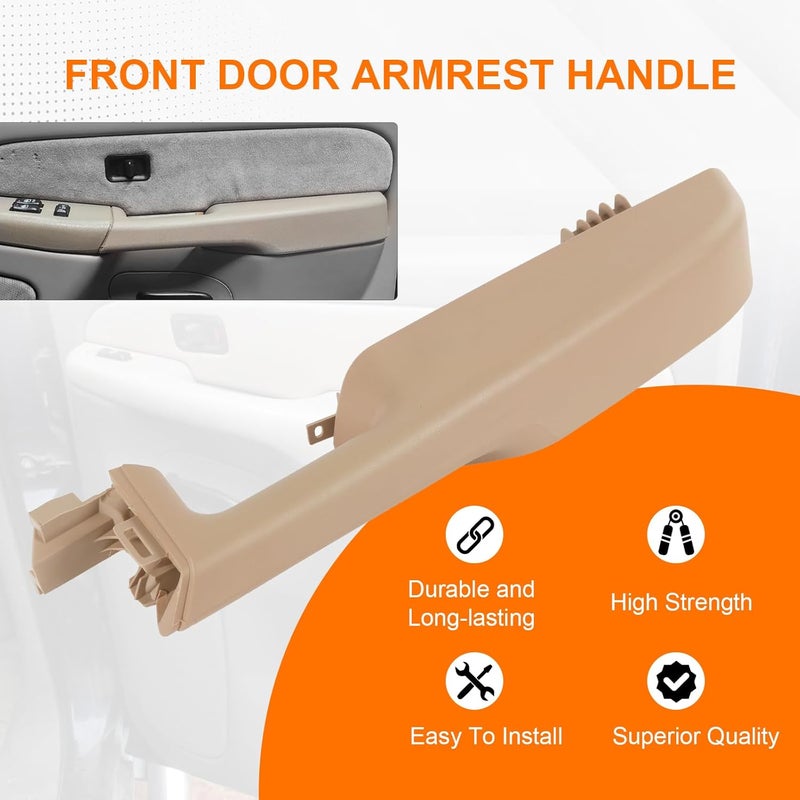 JDMSPEED Beige Passenger Right Side Front Door Armrest Handle for 1999-2006 Chevy Suburban/Tahoe/Avalanche GMC Yukon/Escalade - Image 4