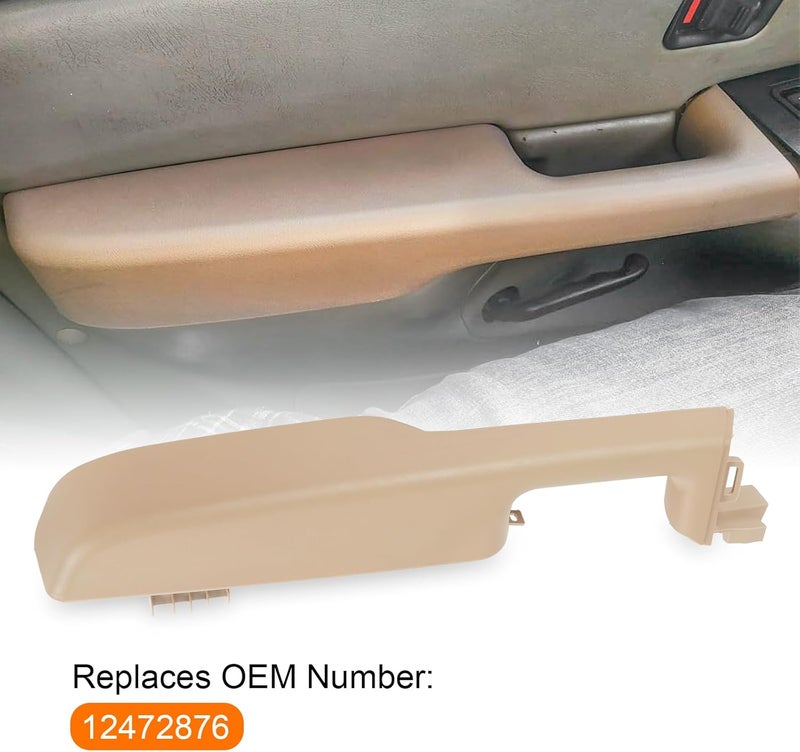JDMSPEED Beige Passenger Right Side Front Door Armrest Handle for 1999-2006 Chevy Suburban/Tahoe/Avalanche GMC Yukon/Escalade - Image 3