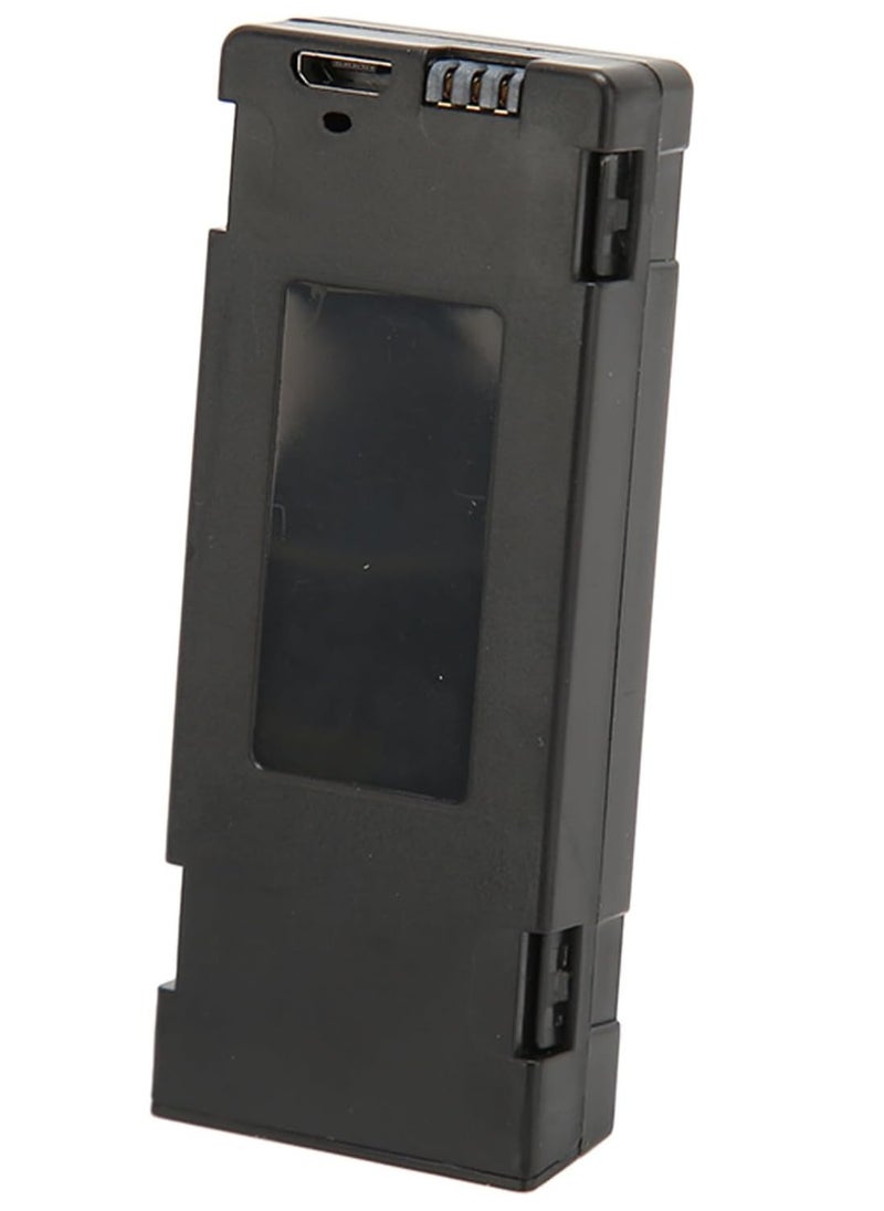 Generic Drone Battery Replacement Remote Control UAV Backup Battery 1800mAh Long Life 3.7V (Black)  - Image 3