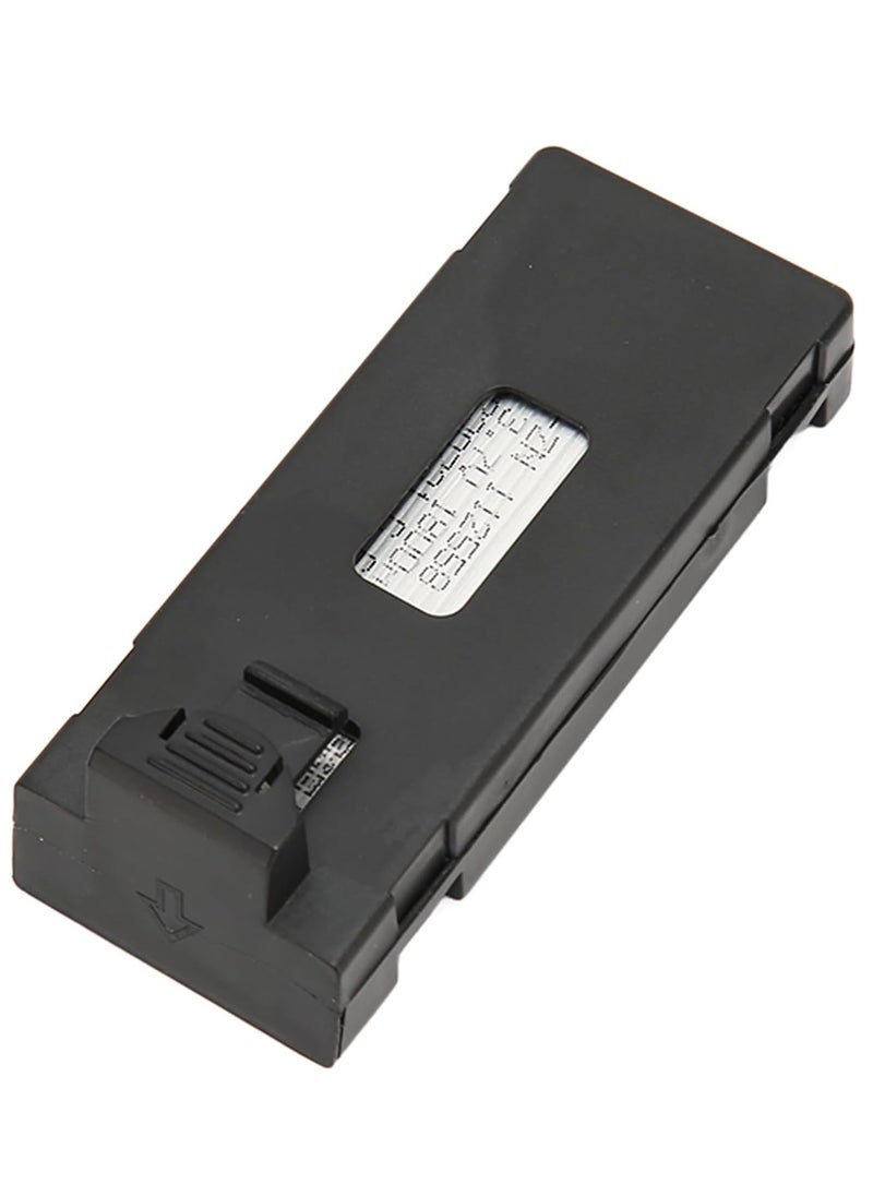 Generic Drone Battery Replacement Remote Control UAV Backup Battery 1800mAh Long Life 3.7V (Black)  - Image 5