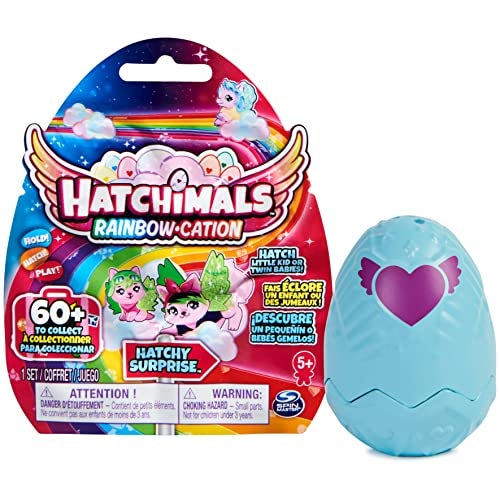 Hatchimals o CollEGGtibles Surprise Mystery Egg Toy for Girls Collectible RainbowCation Hatch 1 Little Kid or Twin Babies Stocking Stuffer Christmas Birthday Gifts for Kids Age 5 - Image 1