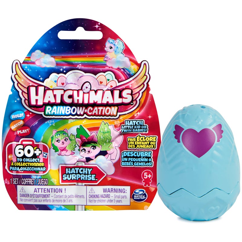 Hatchimals o CollEGGtibles Surprise Mystery Egg Toy for Girls Collectible RainbowCation Hatch 1 Little Kid or Twin Babies Stocking Stuffer Christmas Birthday Gifts for Kids Age 5 - Image 4