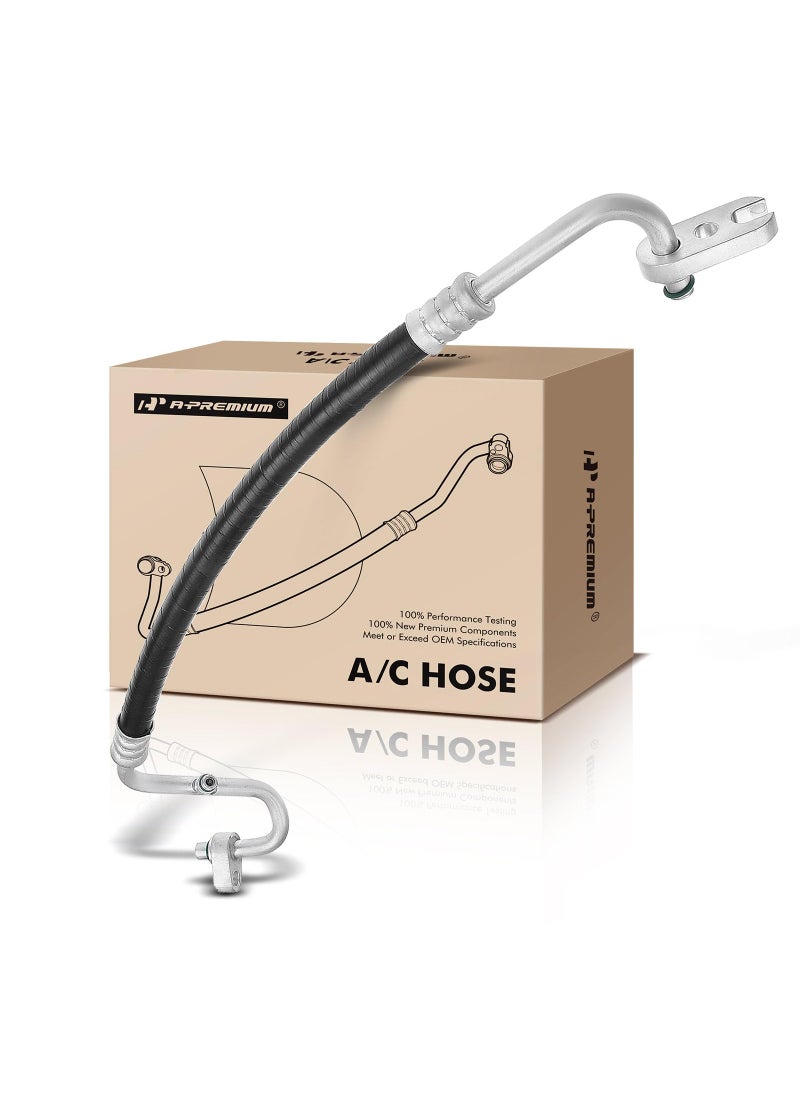 A-Premium A-Premium A/C Discharge Line Hose Assembly Compatible with Chevrolet Traverse 2009-2012, GMC Acadia 2007-2012, Buick Enclave 2008-2012, Saturn Outlook 2007-2010, Compressor to Condenser  - Image 1
